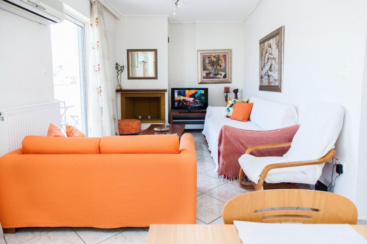 Penthouse With Fabulous Views Zografou Apartman Athén Kültér fotó